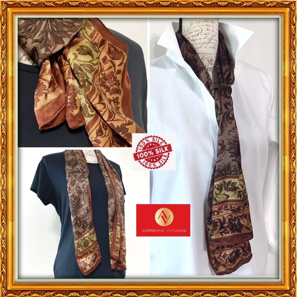 Silk Long Scarf made in Japan